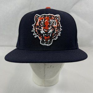 New Era 59Fifty DETROIT TIGERS COOPERSTOWN WOOL Retro Logo FITTED 7 1/4" Grey UV